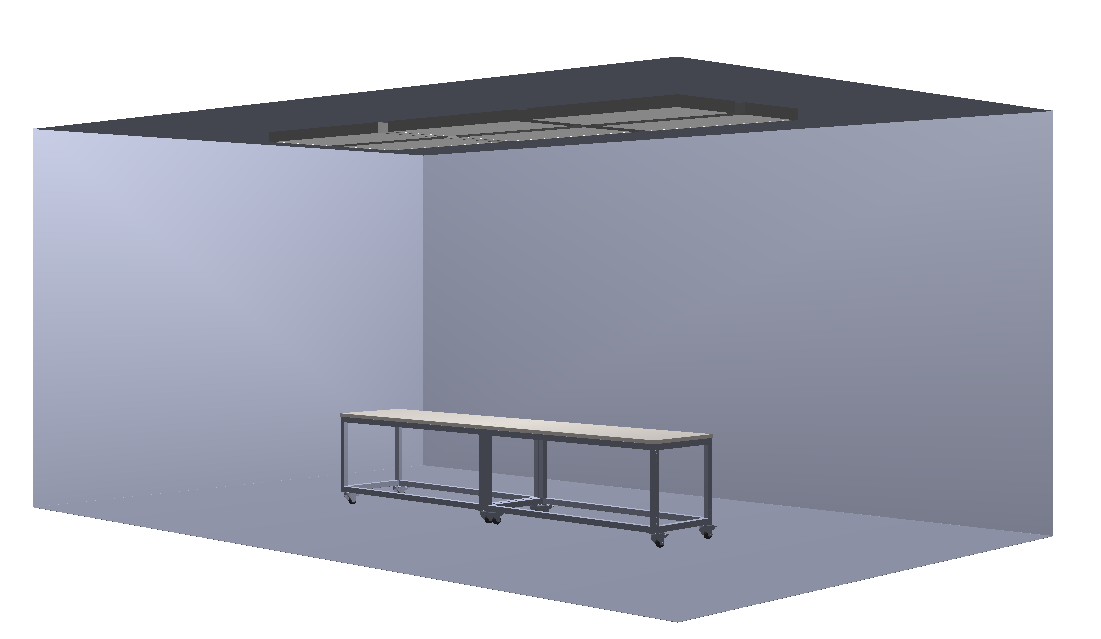 图 6 吸顶灯盘安装方案